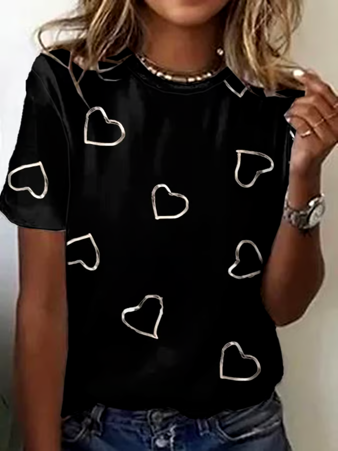 🎀Buy 3 get 12% off丨Women's Breast Cancer Awareness Print Casual T-Shirt 🎀Buy 3 get 12% off丨Women's Breast Cancer Awareness Print Casual T-Shirt