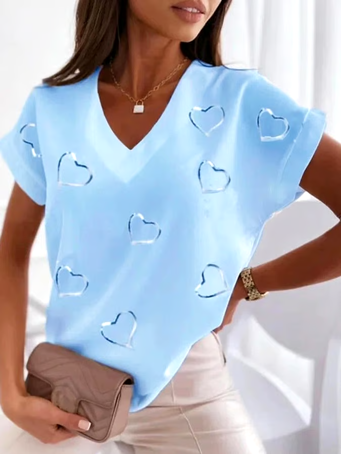 🎀Buy 3 get 12% off丨Women's Breast Cancer Print Short Sleeve T-Shirt 🎀Buy 3 get 12% off丨Women's Breast Cancer Print Short Sleeve T-Shirt
