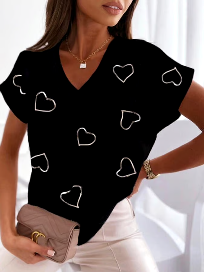 🎀Buy 3 get 12% off丨Women's Breast Cancer Print Short Sleeve T-Shirt 🎀Buy 3 get 12% off丨Women's Breast Cancer Print Short Sleeve T-Shirt